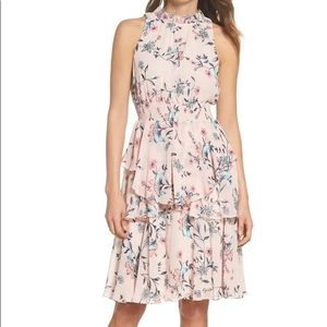 Eliza J Floral A Line Dress Worn Once EUC